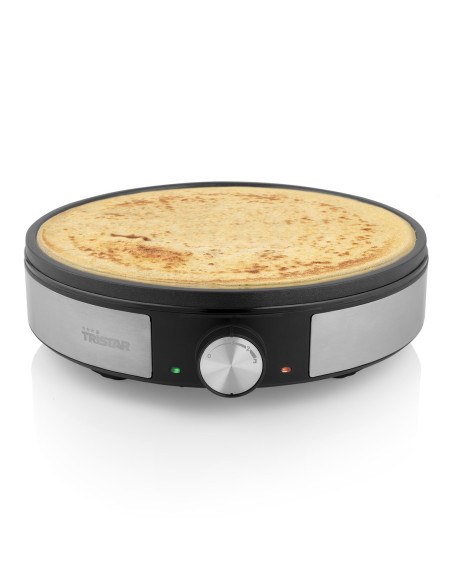 Tristar Bp-2638 Urządzenie Do Smażenia Naleśników 1 Naleś. 1200 W Czarny, Stal Nierdzewna