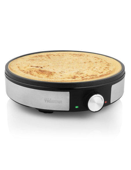 Tristar Bp-2638 Urządzenie Do Smażenia Naleśników 1 Naleś. 1200 W Czarny, Stal Nierdzewna