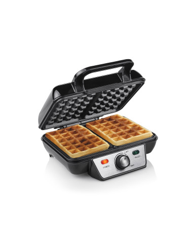 Tristar Wf-2195 Gofrownica 2 Gof. 1000 W Czarny, Stal Nierdzewna