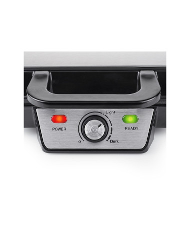 Tristar Wf-2195 Gofrownica 2 Gof. 1000 W Czarny, Stal Nierdzewna