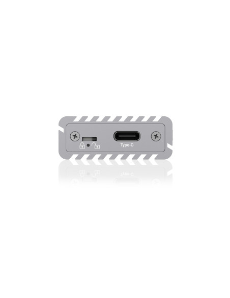 Icy Box Ib-1817Ma-C31 Obudowa Ssd Srebrny M.2