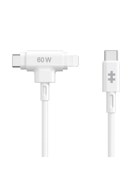 Hyper Hyperjuice Kabel Usb Usb 2.0 1,5 M Usb C Usb C/Lightning Biały
