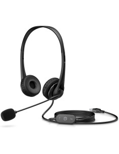 Słuchawki Z Mikrofonem Hp Stereo Usb Headset G2 Przewodowe Czarne 428H5Aa 2