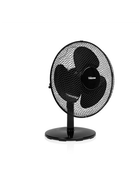 Tristar Wentylator Biurkowy Ve-5725 Średnica 30 Cm, Czarny