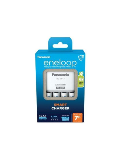 Ładowarka Panasonic Smart + 4X Aa Eneloop 2000 Mah