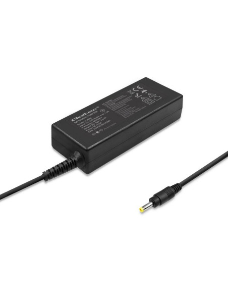 Qoltec Zasilacz Do Huawei 65W | 19V | 3.42A | 4.0*1.7 | +Kabel Zasilający