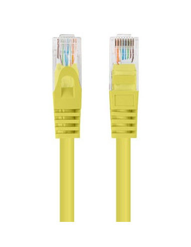 Patchcord Kat.6 Utp 3M Żółty Fluke Passed Lanberg 10-Pack