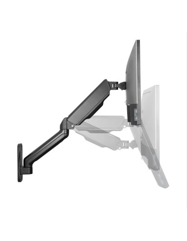 Techly Ica-Lcd G112E Uchwyt / Stojak Do Monitorów 81,3 Cm (32") Ściana Czarny