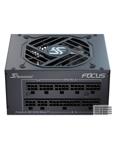 Seasonic Focus Sgx-750 (2021) Moduł Zasilaczy 750 W 20+4 Pin Atx Sfx Czarny