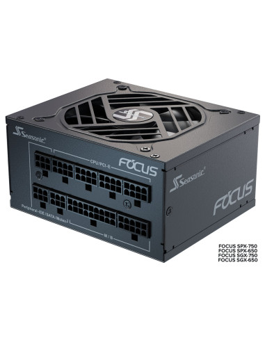 Seasonic Focus Sgx-750 (2021) Moduł Zasilaczy 750 W 20+4 Pin Atx Sfx Czarny