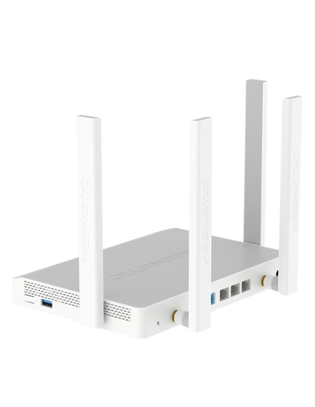 Keenetic Kn-2311 Router Bezprzewodowy Gigabit Ethernet Dual-Band (2.4 Ghz/5 Ghz) 4G Szary, Biały