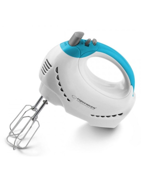 Blender, Mikser Ręczny Esperanza Tiramisu Ekm010 (300W  Kolor Biały)