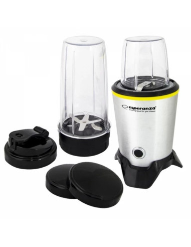 Blender Sportowy Esperanza Master Ekm028 (1000W  Kolor Czarno-Srebrny)