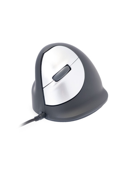 Ergonomiczna Mysz R-Go He Leworęczna Usb Czarna/Srebrna