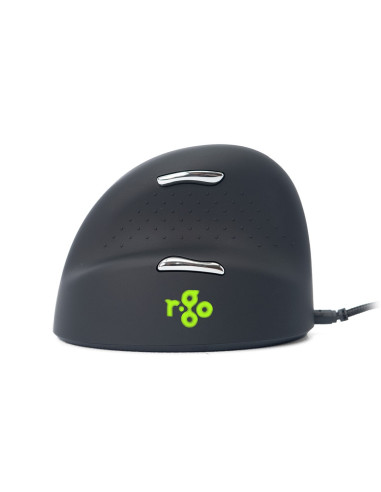 Ergonomiczna Mysz R-Go He Leworęczna Usb Czarna/Srebrna