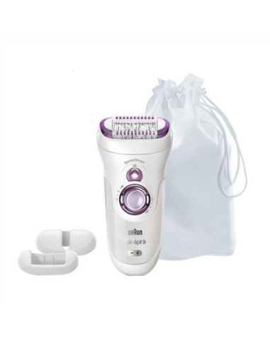 Depilator Z Pęsetami Braun Silk-Epil Sensosmart 9-700 (Kolor Biały)