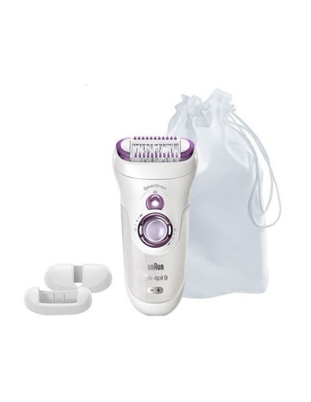 Depilator Z Pęsetami Braun Silk-Epil Sensosmart 9-700 (Kolor Biały)