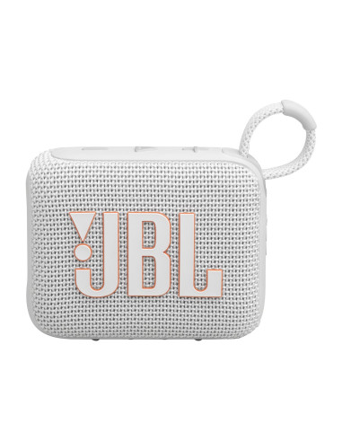 Jbl Go 4 Wht Głośnik Przenośny Bluetooth Biały