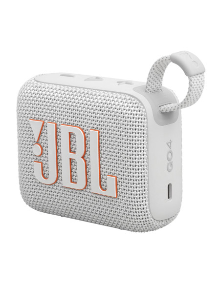 Jbl Go 4 Wht Głośnik Przenośny Bluetooth Biały