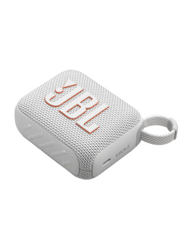 Jbl Go 4 Wht Głośnik Przenośny Bluetooth Biały