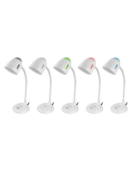Esperanza Lampka Biurkowa E27 Electra Biała Eld110W