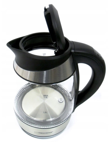 Czajnik Elektryczny Esperanza Seine Ekk026 (2200W 1.7L  Kolor Czarny)