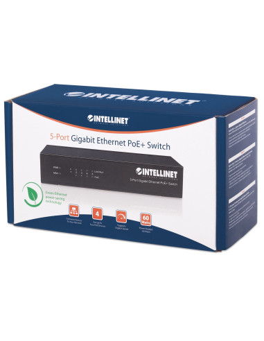 Intellinet Switch Giga 5X Poe+ Desktop 561228
