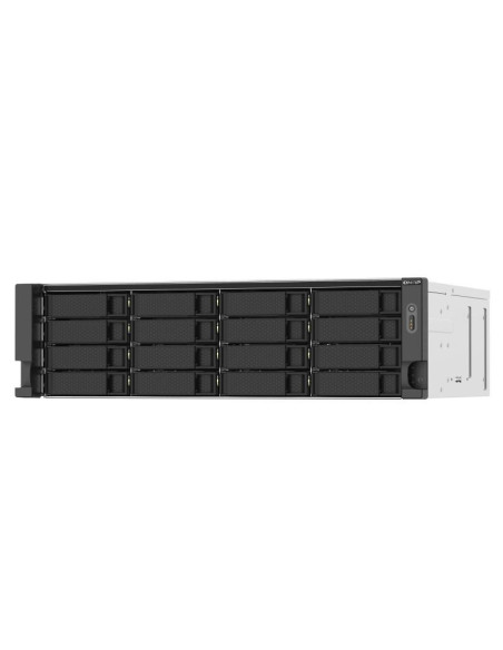 Qnap Ts-1673Au-Rp-16G Serwer Danych Nas Rack (3U) Ryzen Embedded V1500B 16 Gb Ddr4 0 Tb Qnap Qts Czarny, Szary