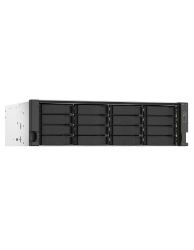 Qnap Ts-1673Au-Rp-16G Serwer Danych Nas Rack (3U) Ryzen Embedded V1500B 16 Gb Ddr4 0 Tb Qnap Qts Czarny, Szary