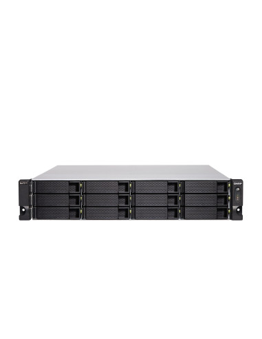 Qnap Ts-H1886Xu-Rp-R2 Nas Rack (3U) Intel® Xeon® D D-1622 32 Gb Ddr4 0 Tb Quts Hero Czarny, Szary