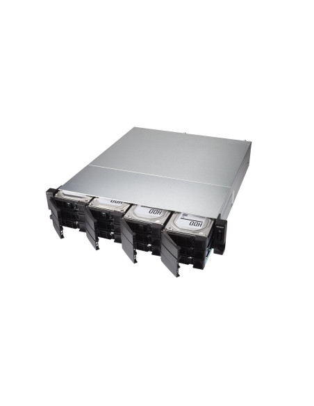 Qnap Ts-H1886Xu-Rp-R2 Nas Rack (3U) Intel® Xeon® D D-1622 32 Gb Ddr4 0 Tb Quts Hero Czarny, Szary