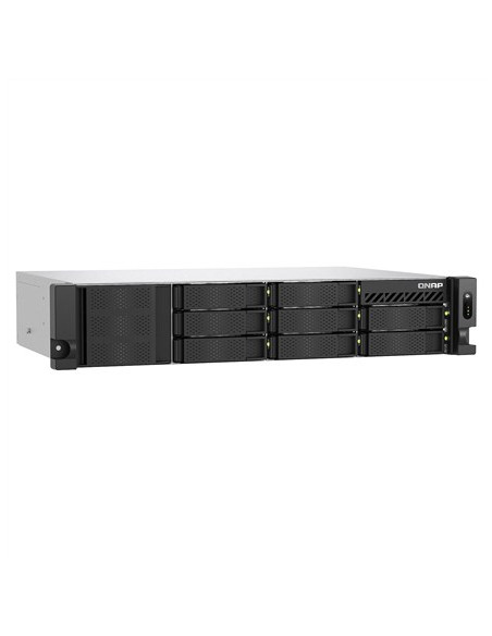 Qnap Ts-855Eu-8G Serwer Danych San Rack (2U) Intel Atom® C5125 8 Gb Ddr4 Quts Hero Czarny