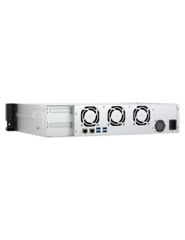 Qnap Ts-855Eu-8G Serwer Danych San Rack (2U) Intel Atom® C5125 8 Gb Ddr4 Quts Hero Czarny