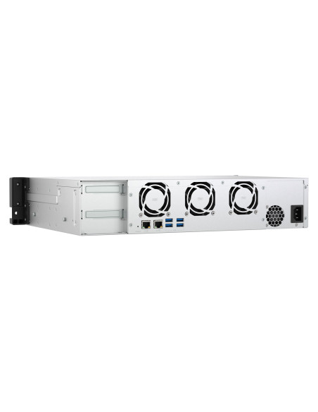 Qnap Ts-855Eu-8G Serwer Danych San Rack (2U) Intel Atom® C5125 8 Gb Ddr4 Quts Hero Czarny
