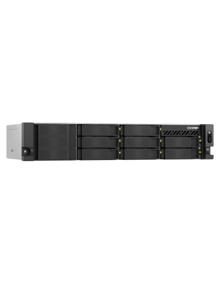 Qnap Ts-855Eu-8G Serwer Danych San Rack (2U) Intel Atom® C5125 8 Gb Ddr4 Quts Hero Czarny