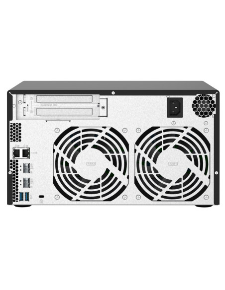 Qnap Ts-832Px Nas Tower Przewodowa Sieć Lan Aluminium, Czarny Al324