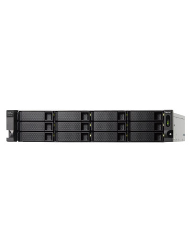 Qnap Tl-R1200C-Rp Obudowa Do Dysków Twardych Obudowa Hdd/Ssd Czarny, Szary 2.5/3.5"