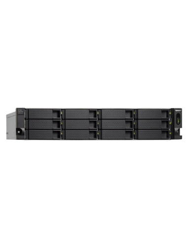 Qnap Tl-R1200C-Rp Obudowa Do Dysków Twardych Obudowa Hdd/Ssd Czarny, Szary 2.5/3.5"