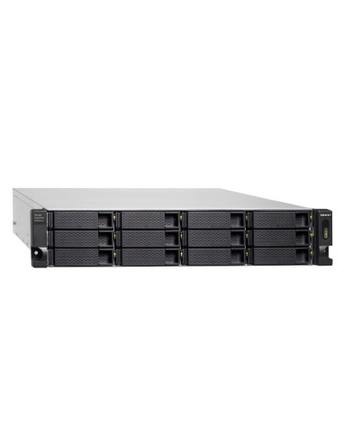 Qnap Tl-R1200C-Rp Obudowa Do Dysków Twardych Obudowa Hdd/Ssd Czarny, Szary 2.5/3.5"