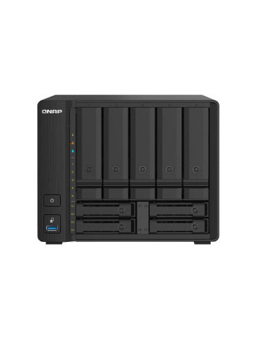 Qnap Ts-932Px Nas Tower Przewodowa Sieć Lan Czarny Alpine Al-324