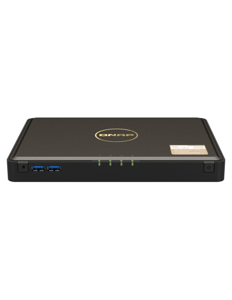 Qnap Tbs-464 Nas Komputer Stacjonarny Przewodowa Sieć Lan Czarny N5105