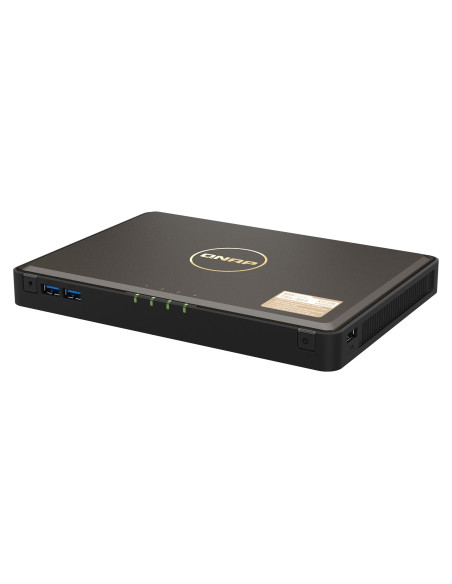 Qnap Tbs-464 Nas Komputer Stacjonarny Przewodowa Sieć Lan Czarny N5105