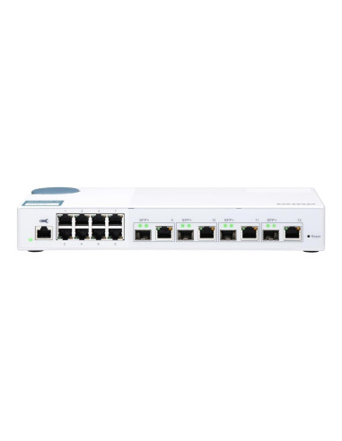 Qnap Qsw-M408-4C Łącza Sieciowe Zarządzany L2 Gigabit Ethernet (10/100/1000) Biały