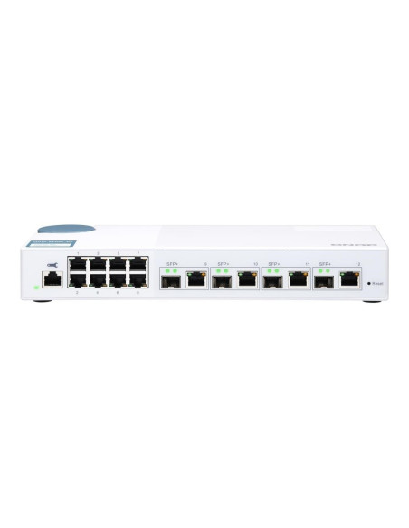 Qnap Qsw-M408-4C Łącza Sieciowe Zarządzany L2 Gigabit Ethernet (10/100/1000) Biały