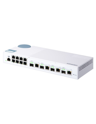 Qnap Qsw-M408-4C Łącza Sieciowe Zarządzany L2 Gigabit Ethernet (10/100/1000) Biały