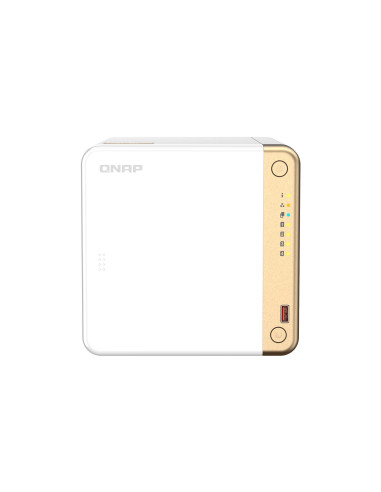 Qnap Ts-462-4G Serwer Danych Nas Tower Intel® Celeron® N4505 4 Gb Ddr4 0 Tb Qnap Qts Biały