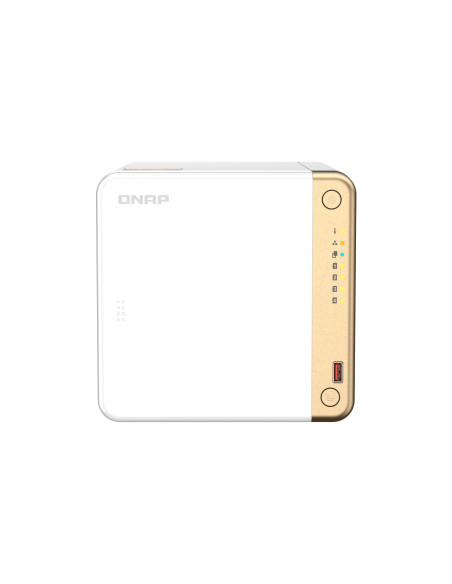 Qnap Ts-462-4G Serwer Danych Nas Tower Intel® Celeron® N4505 4 Gb Ddr4 0 Tb Qnap Qts Biały