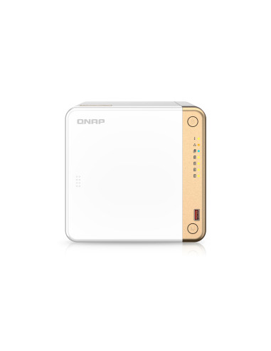 Qnap Ts-462-4G Serwer Danych Nas Tower Intel® Celeron® N4505 4 Gb Ddr4 0 Tb Qnap Qts Biały