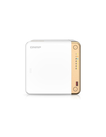 Qnap Ts-462-4G Serwer Danych Nas Tower Intel® Celeron® N4505 4 Gb Ddr4 0 Tb Qnap Qts Biały