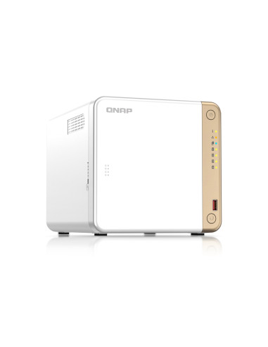 Qnap Ts-462-4G Serwer Danych Nas Tower Intel® Celeron® N4505 4 Gb Ddr4 0 Tb Qnap Qts Biały